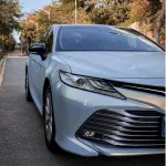 Ravoony Plus Ultra-Matte Gold Blue Car Vinyl Wrap Toyota Camry Wrap