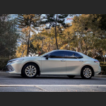 Ravoony Plus Ultra-Matte Gold Blue Car Vinyl Wrap Toyota Camry Wrap