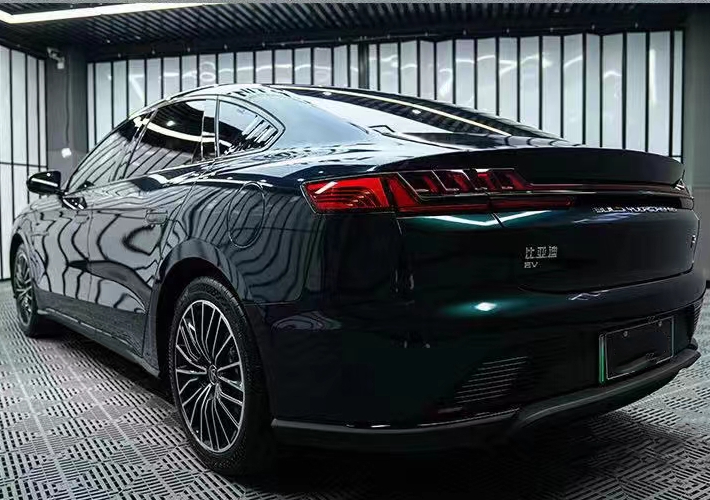 Ravoony Plus PET Gloss Qianshan Green Car Vinyl Wrap