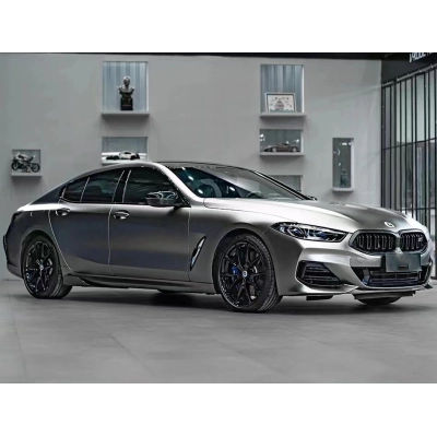 Ravoony Plus PET Matte Liquid Silver Vinyl Car Wrap 02