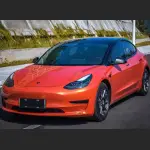  Ravoony Plus Glossy Metal Paint Orange Car Wrap