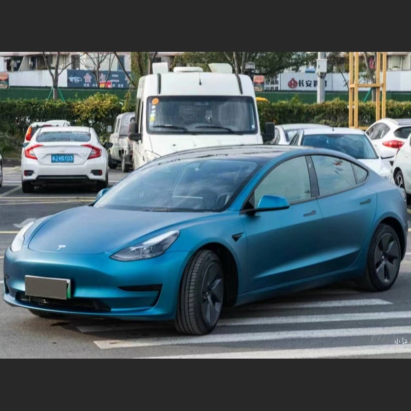 Blue Car Wrap,Best Ravoony Plus Ultra-Matte Night Blue Car Wrap ...