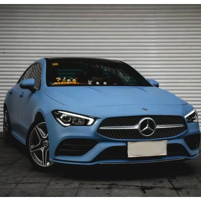 Ravoony Plus Ultimate Flat China Blue Car Wrap 02