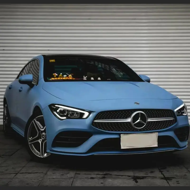 Ravoony Plus Ultimate Flat China Blue Car Wrap