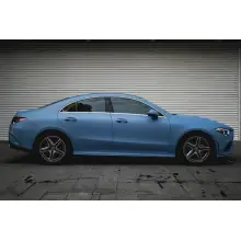 Ultimate Flat China Blue Car Wrap
