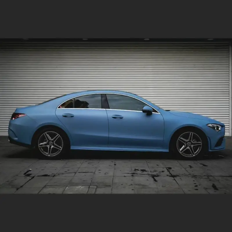 Ravoony Plus Ultimate Flat China Blue Car Wrap