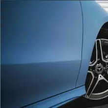 Ultimate Flat China Blue Car Wrap