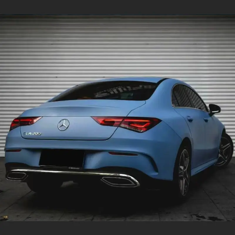 Ravoony Plus Ultimate Flat China Blue Car Wrap