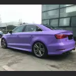 Ravoony Plus Glossy Lavender Purple Car Wrap Audi S3 Wrap