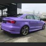Ravoony Plus Glossy Lavender Purple Car Wrap Audi S3 Wrap