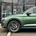 Ravoony Plus Matte Emerald Green Car Vinyl Wrap Audi Q5L Wrap