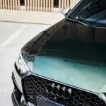 Ravoony Plus Pearlized Emerald Green Car Vinyl Wrap Audi S4 Wrap