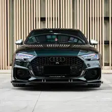 Pearlized Emerald Green Car Vinyl Wrap Audi S4 Wrap