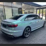 Ravoony Plus Twin Candy Grey Green Color Fliper Car Wrap Audi A4 Wrap