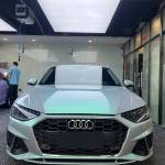 Ravoony Plus Twin Candy Grey Green Color Fliper Car Wrap Audi A4 Wrap