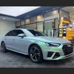 Ravoony Plus Twin Candy Grey Green Color Fliper Car Wrap Audi A4 Wrap