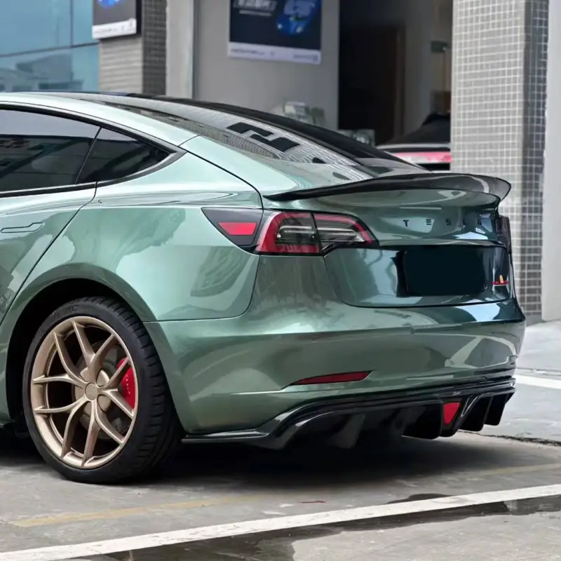 Ravoony Plus PET Liquid Alpine Green Car Vinyl Wrap
