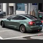 Ravoony Plus PET Liquid Alpine Green Car Vinyl Wrap