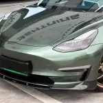 Ravoony Plus PET Liquid Alpine Green Car Vinyl Wrap