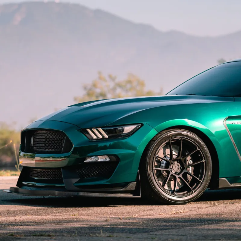 Gloss Paint Metallic Isle Of Man Green Car Vinyl Wrap