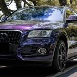Ravoony Plus Glossy Midnight Purple Car Wrap Audi A5 Wrap