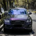 Ravoony Plus Glossy Midnight Purple Car Wrap Audi A5 Wrap