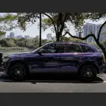 Ravoony Plus Glossy Midnight Purple Car Wrap Audi A5 Wrap