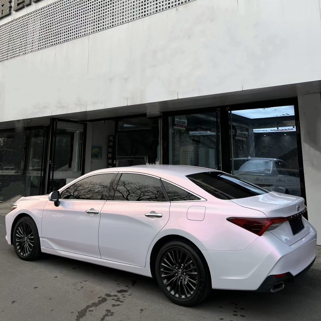 Ravoony Plus Flower Pink Car Wrap Toyota Avalon Wrap