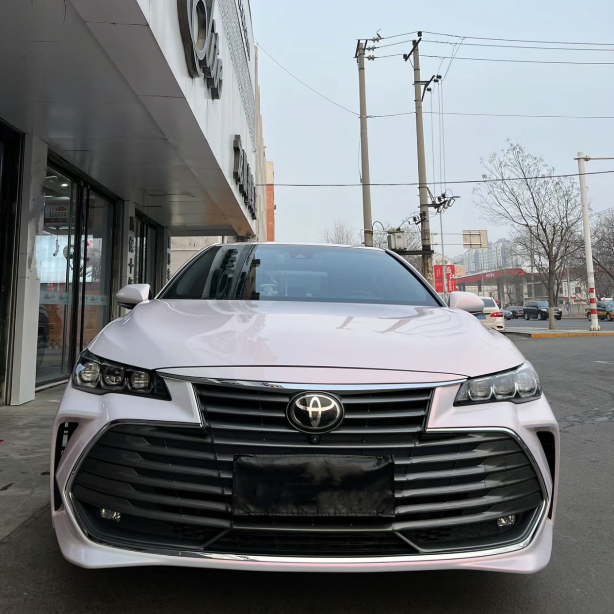 Ravoony Plus Flower Pink Car Wrap Toyota Avalon Wrap