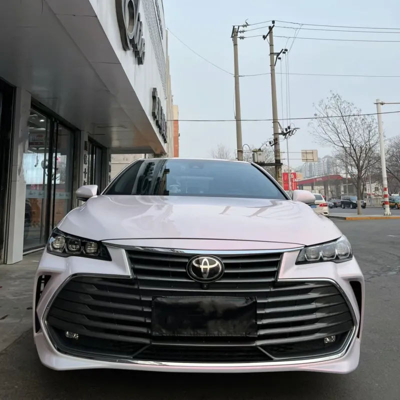 Ravoony Plus PET Flower Pink Car Wrap Toyota Avalon Wrap