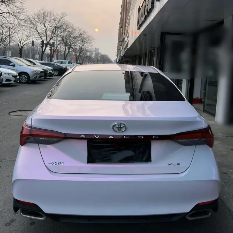 Ravoony Plus PET Flower Pink Car Wrap Toyota Avalon Wrap