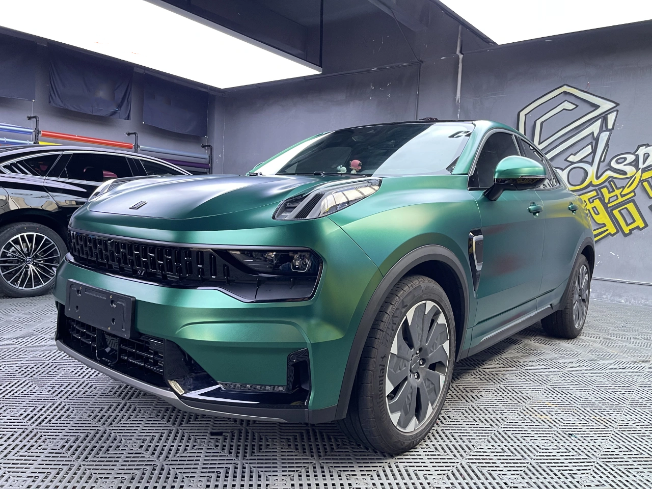Ravoony Plus Pure Metal Emerald Green Car Wrap