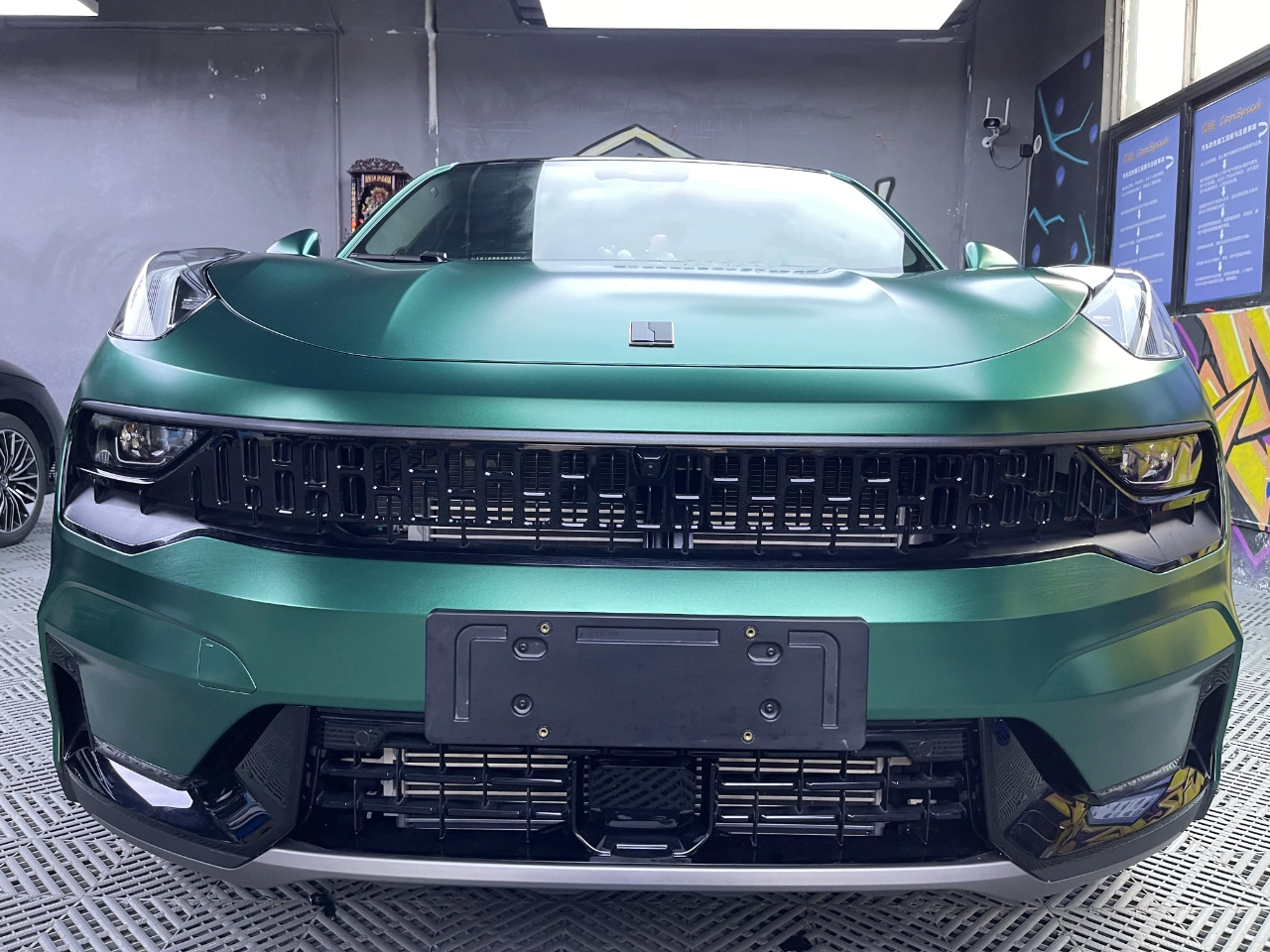 Ravoony Plus Pure Metal Emerald Green Car Wrap