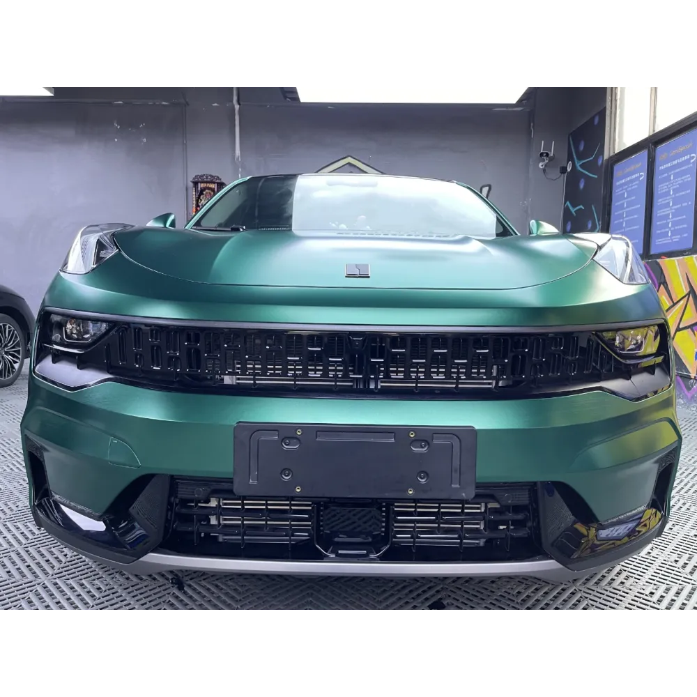 Ravoony Plus Pure Metal Emerald Green Car Wrap