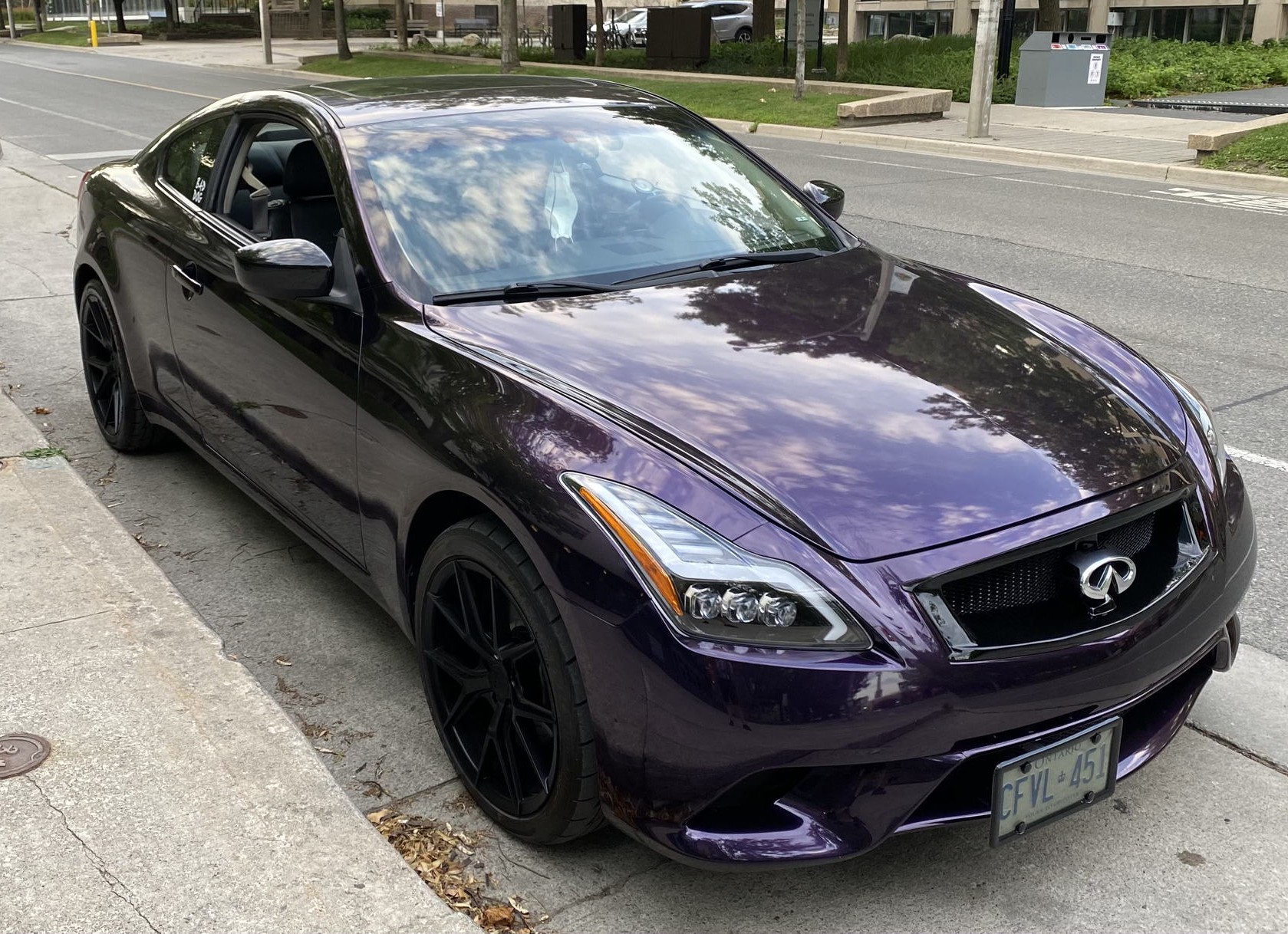 Gloss Midnight Purple Car Vinyl Wrap