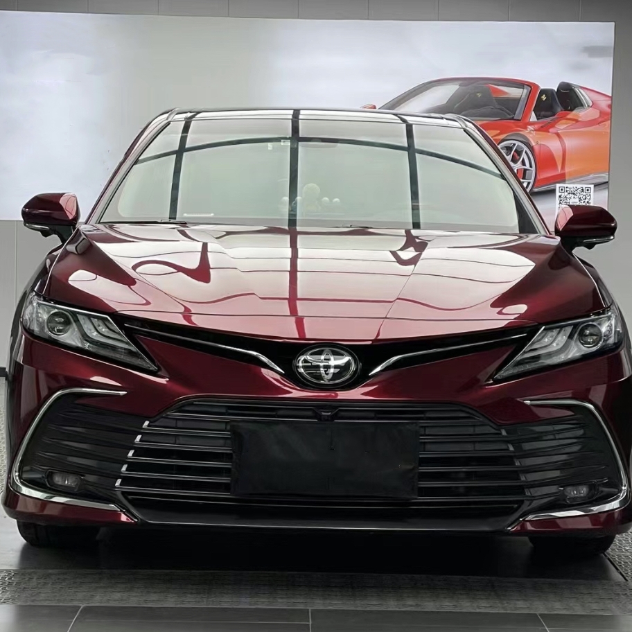 Ravoony Plus Liquid Metallic Dragon Blood Red Vinyl Car Wrap Toyota Camry Wrap