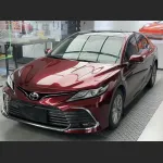 Ravoony Plus Liquid Metallic Dragon Blood Red Vinyl Car Wrap Toyota Camry Wrap