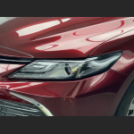 Ravoony Plus Liquid Metallic Dragon Blood Red Vinyl Car Wrap Toyota Camry Wrap