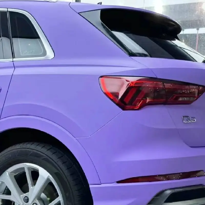 Ravoony Plus Matte Lavender Car Wrap Audi Q3 Wrap