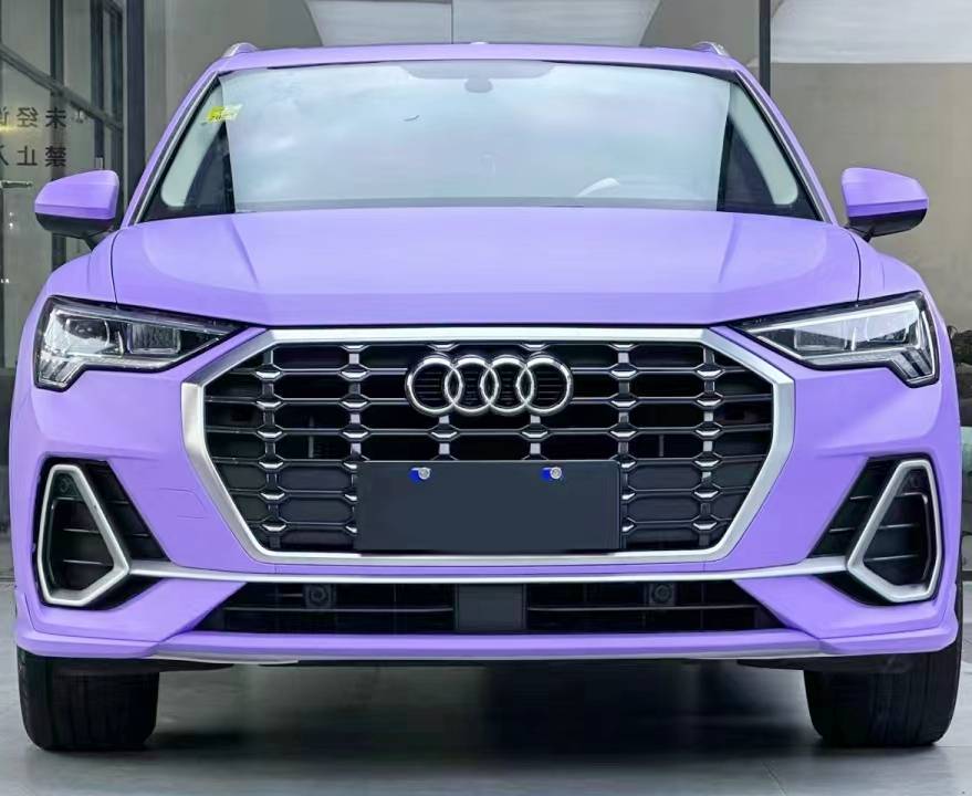 Ravoony Plus Matte Lavender Car Wrap Audi Q3 Wrap