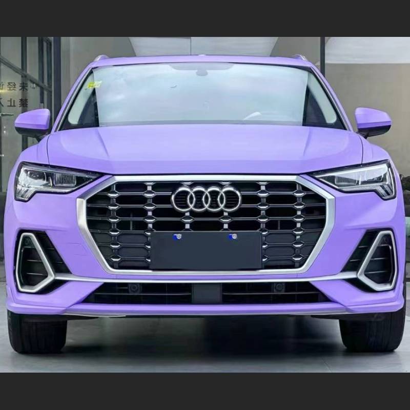 Ravoony Plus Matte Lavender Car Wrap Audi Q3 Wrap