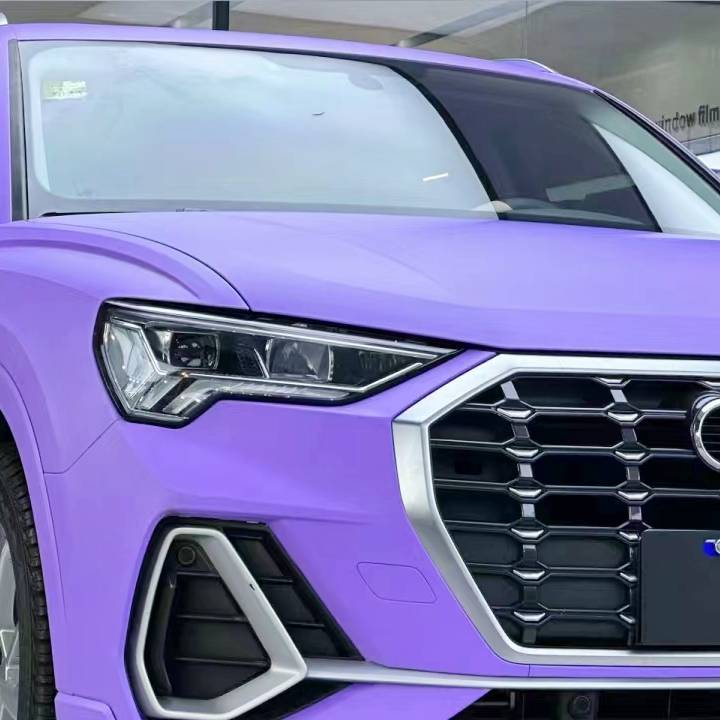 Ravoony Plus Matte Lavender Car Wrap Audi Q3 Wrap