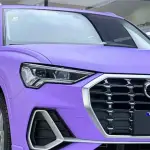 Ravoony Plus Matte Lavender Car Wrap Audi Q3 Wrap