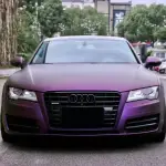 Ravoony Plus Ultimate Flat Magic Purple Car Vinyl Wrap Audi A7 Wrap