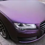 Ravoony Plus Ultimate Flat Magic Purple Car Vinyl Wrap Audi A7 Wrap