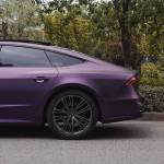 Ravoony Plus Ultimate Flat Magic Purple Car Vinyl Wrap Audi A7 Wrap