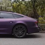 Ravoony Plus Ultimate Flat Magic Purple Car Vinyl Wrap Audi A7 Wrap