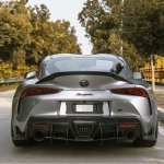 Ravoony Plus GT Silver Car Vinyl Wrap Toyota Supra Wrap