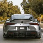 Ravoony Plus GT Silver Car Vinyl Wrap Toyota Supra Wrap