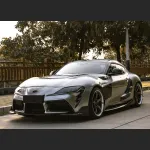 Ravoony Plus GT Silver Car Vinyl Wrap Toyota Supra Wrap